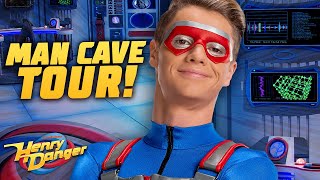 The Man Cave Real Estate Tour  Henry Danger [upl. by Erej929]