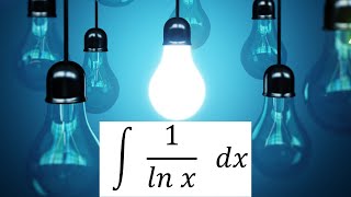 Integration of 1ln x Solution [upl. by Gothar580]