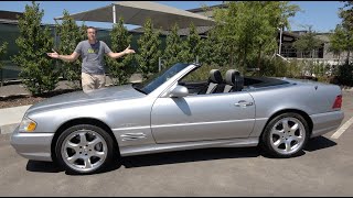 The 2002 MercedesBenz SL500 Is the Last OldSchool Mercedes [upl. by Sosanna413]