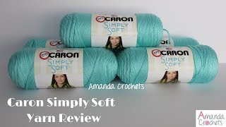 Caron Simply Soft Yarn Review [upl. by Maher]