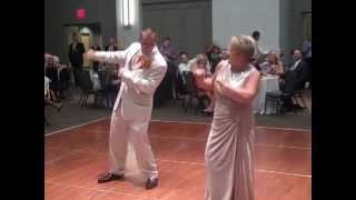 Energetic MotherSon First Wedding Dance [upl. by Trometer842]