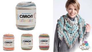 🍰 Caron Cotton Cakes Yarn  The Crochet Crowd [upl. by Nal145]