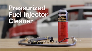 Genuine Toyota Pressurized Fuel Injector Cleaner [upl. by Josefina]