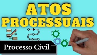 Atos Processuais Processo Civil  Resumo Completo [upl. by Ashwell]