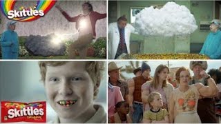 Top 10 Most Exciting Skittles Taste The Rainbow Funny Commercials Ever [upl. by Ayahs]