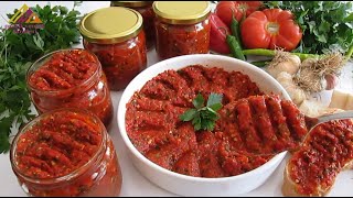 ğŸ…ğŸŒ¶Ã–YLE BÄ°R KAHVALTILIK SOS YAPTIM KÄ° YAPMAMLA BÄ°TMESÄ° BÄ°R OLDUğŸ˜‹ KIÅA KALMADI ACILI EZME TARÄ°FÄ°ğŸ‘Œ [upl. by Laufer]