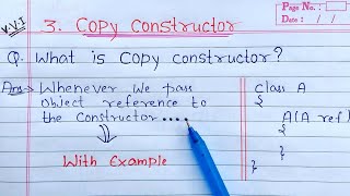 Copy Constructor in Java  Learn Coding [upl. by Annoiek]