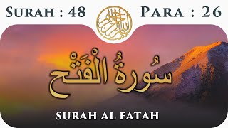 48 Surah Al Fath  Para 26  Visual Quran with Urdu Translation [upl. by Eden475]