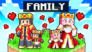 Having An ROYAL FAMILY in Minecraft [upl. by Hermine]