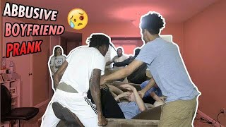 ABUSIVE BOYFRIEND PRANK GETS VIOLENT [upl. by Ellekcir363]