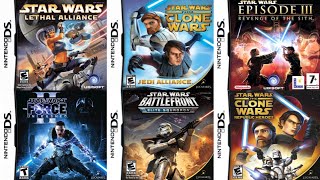 Top 10 Star Wars Video Games Redux [upl. by Airtened]