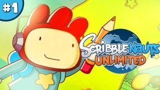 ScribbleNauts Unlimited  Lets Play  Playthrough  Walkthrough  Part 1 [upl. by Codee325]