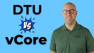 DTU vs vCore  Azure SQL Database [upl. by Nwahsyd825]