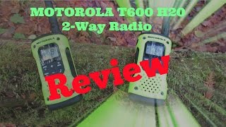 Motorola T600 H2O Radio Review [upl. by Meesan]