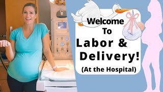 Hospital Tour  WELCOME to Labor and Delivery [upl. by Hanahs]