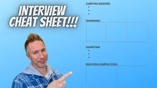 Video Interview Notes  Cheat Sheet [upl. by Lazarus]