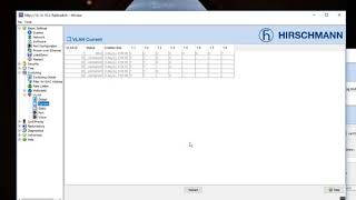 Configuring VLANs in Hirschmann CLassic OS [upl. by Llimaj]