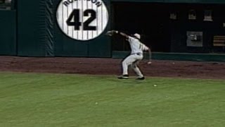 Jose Guillens mutant throw from the warning track [upl. by Lledualc]