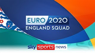 Gareth Southgate announces his England squad for Euro 2020 [upl. by Augie223]