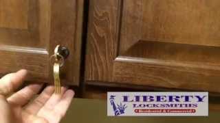 Double Door Cabinet Lock [upl. by Archibaldo]