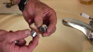 How to Replace a Sink Aerator [upl. by Caneghem]