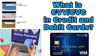 What is CVVCVC code in Credit and Debit cards [upl. by Hose]