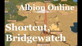 Albion Online  Caerleon to Bridgewatch fast almost safely [upl. by Prudhoe316]