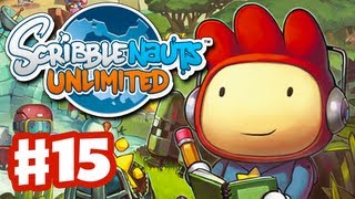 Scribblenauts Unlimited  Gameplay Walkthrough Part 15  Anaphora Falls PC Wii U 3DS [upl. by Anette]