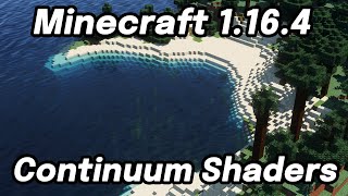 How to Install Continuum 20 Shaders and Optifine in Minecraft 1164  1165 [upl. by Adnowat457]