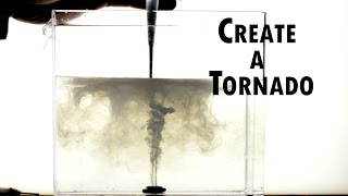 Create a Mini Tornado at Home  Easy DIY Water Vortex [upl. by Harlene612]