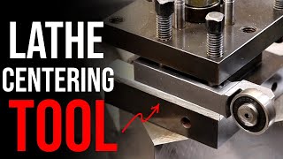 Lathe Centering Tool Build  Centering Roller [upl. by Ynar]