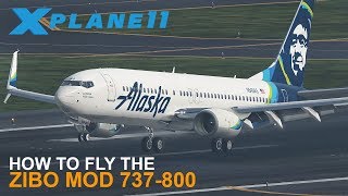 XPlane 11  How to Fly The Zibo Mod 737800X [upl. by Jamil846]