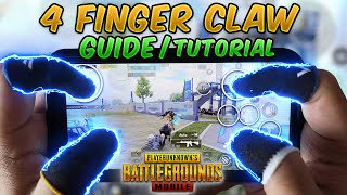 4 Finger Claw GuideTutorial PUBG MOBILE amp BGMI Tips amp Tricks to Master Claw SettingsSensitivity [upl. by Strohben893]