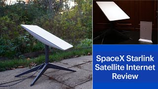 SpaceX Starlink Satellite Internet Kit Review [upl. by Terrab]