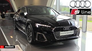 20202021 Audi A5 Sportback S Line NEW FULL REVIEW Interior Exterior DETAILS Walkaround [upl. by Annairdua]