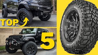 Los mejores Neumáticos para Pickup y SUV Top 5 [upl. by Adnirolc100]