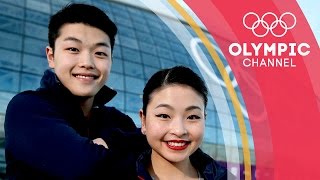 Olympic Ice Dancers Siblings and YouTubers Meet the Shibutanis  Gold Medal Entourage [upl. by Ready]