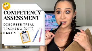 RBT COMPETENCY ASSESSMENT READINESS  DISCRETE TRIAL TRAINING PART 1 [upl. by Shaum187]