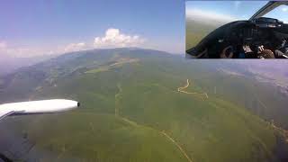 Approach and Landing into Pristina Kosovo [upl. by Bettine]