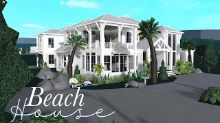 Beach House 150k Speedbuild Bloxburg [upl. by Eisso]