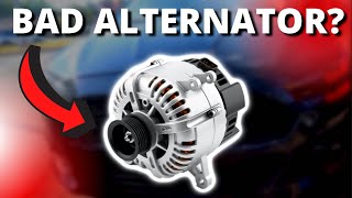 SYMPTOMS OF A BAD ALTERNATOR [upl. by Ingvar746]