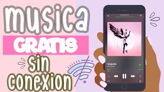 Top 5 mejores apps de música sin INTERNET 2021 🌈 GRATIS Y SIN CONEXIÓN ✨ [upl. by Attiuqahs]