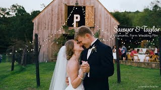 Southern Farm Wedding at JampD Farms  Sawyer amp Taylor [upl. by Agostino]