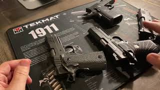 Wilson Combat EDC x9 vs Staccato C amp C2 plus Bul Armory SAS ll Tac Commander [upl. by Janka]