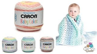 🍰 Caron Baby Cakes Yarn  The Crochet Crowd [upl. by Maible530]