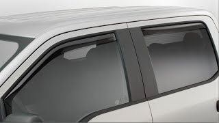 Ford F150 WeatherTech Side Window Deflector Installation [upl. by Glendon]