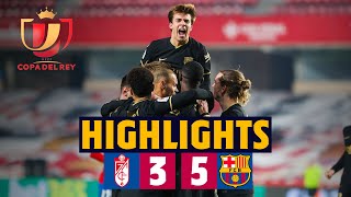 🤯 LATE COMEBACK DRAMA  HIGHLIGHTS  Granada 35 Barça [upl. by Kela]