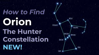 How to Find Orion the Hunter Constellation [upl. by Hsepid260]