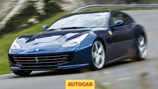 Ferrari GTC4 Lusso  the new Ferrari FF  First Drive  Autocar [upl. by Isabel]