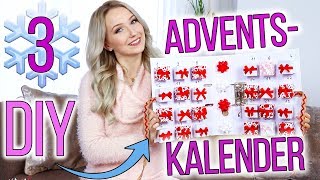 3 DIY ADVENTSKALENDER  40 IDEEN ZUM BEFÜLLEN TheBeauty2go [upl. by Mccutcheon]